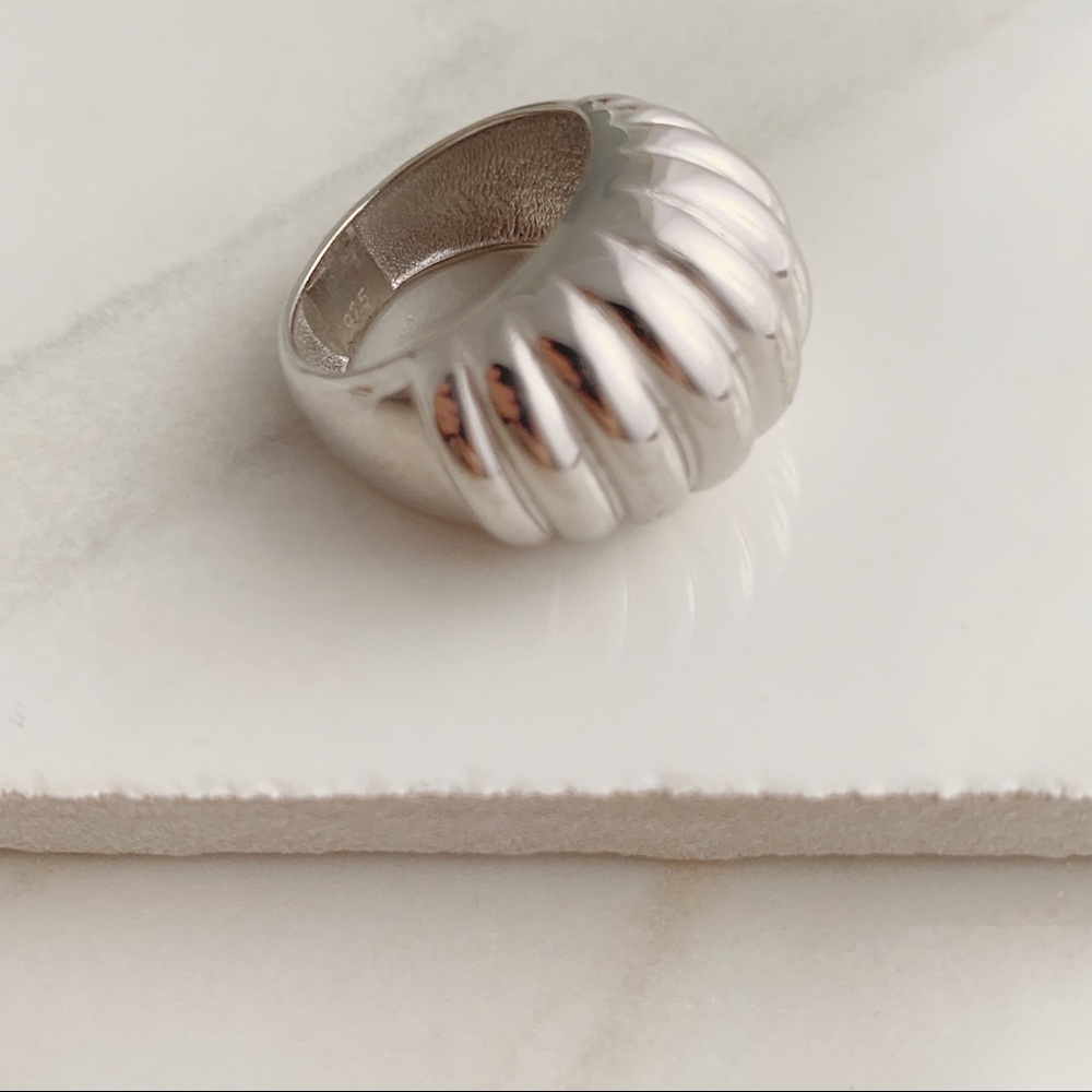 Croissant Midi Ring | 925 Silver - Picture 6 of 7